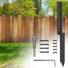 Sturdy Fence Support Stake Fence Repair Stake Replacement Thickened Quick Easy Metal Spikes Heavy For Repairing Lawn Protection