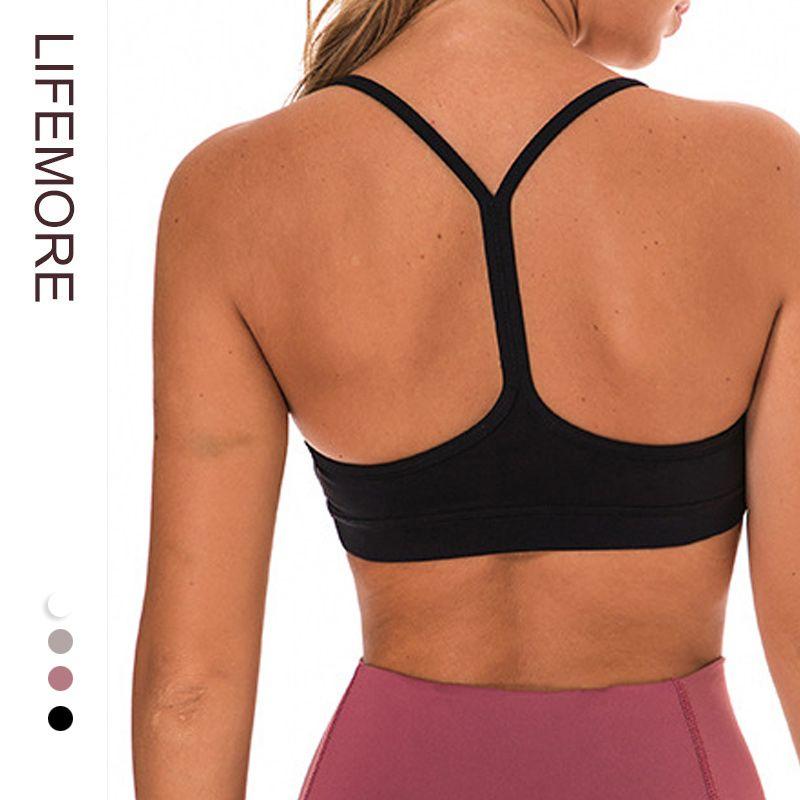 

No Steel Ring Quick-Drying Back-Shaping Running Bra L Black