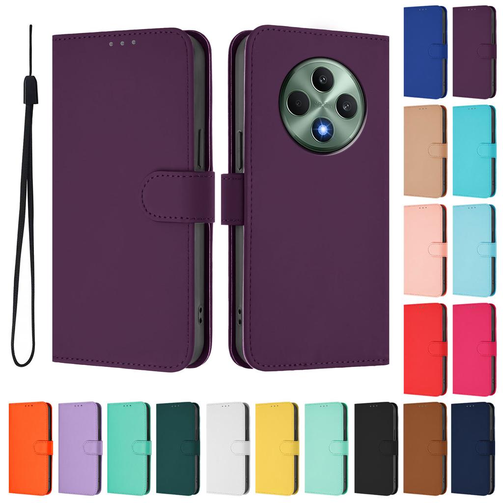 Leather Flip Solid color Phone Case For Xiaomi 15 Ultra Cover on For Xiaomi 15 Pro Bags Wallet Protector Back Cover Mi 15Ultra