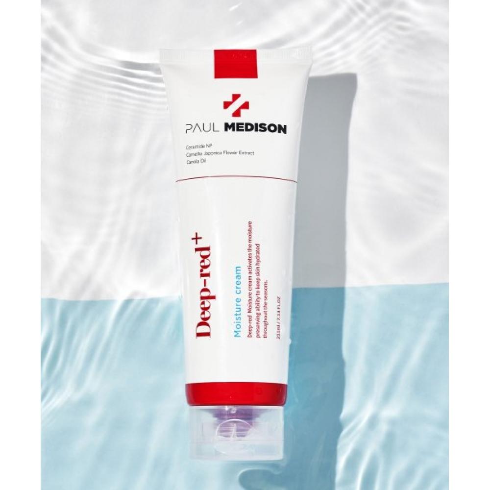 Paulmedison Deep Red Large Capacity Moisturizing Moisture Cream 211ml