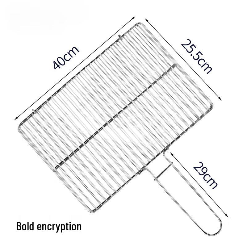 Stainless Steel Square Grilled Fish Basket
