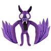 28cm 99 Notti nella Foresta Pipistrello Peluche Giocattolo Film Animali di Peluche Pipistrello Viola Giocattolo Regali di Compleanno per Fan Giocattoli per Bambini Regali di Compleanno