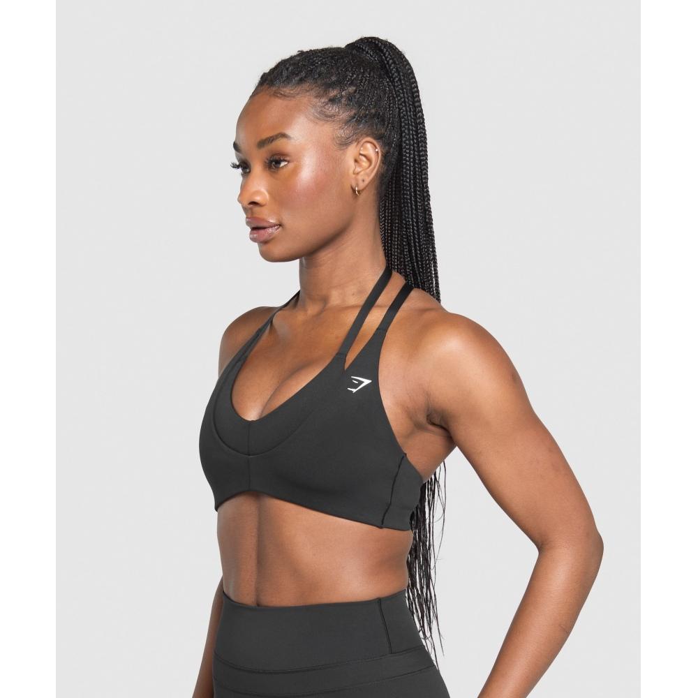 Gymshark Reps T Back sporTs Bra Black B3b3d Bb2j