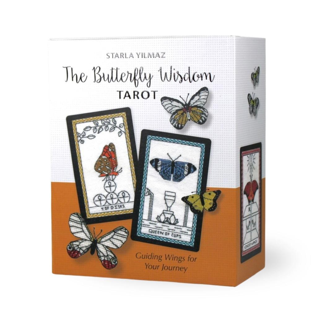 I.I.J Tarot Cards, The Butterfly Wisdom Tarot, Waite Edition, 78 Cards, Tarot Reading, Japanese Instruction Manual Included, Authentic