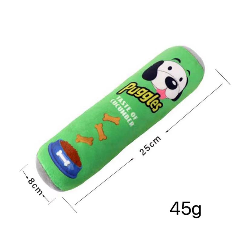 Peluche a forma di bottiglia di birra per cane Giocattolo sonoro BB Squeaky Giocattolo per animali domestici imbottito Resistente ai morsi Pulizia dei denti Molare Allevia la noia Interattivo