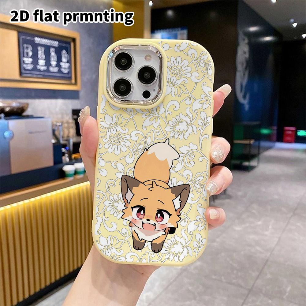 Phone Case: 2D Flat Design Suitable for iPhone 18 17 16 15 14 13 Pro Protective Case, Couple Style, Little Fox, Christmas and Halloween Gifts