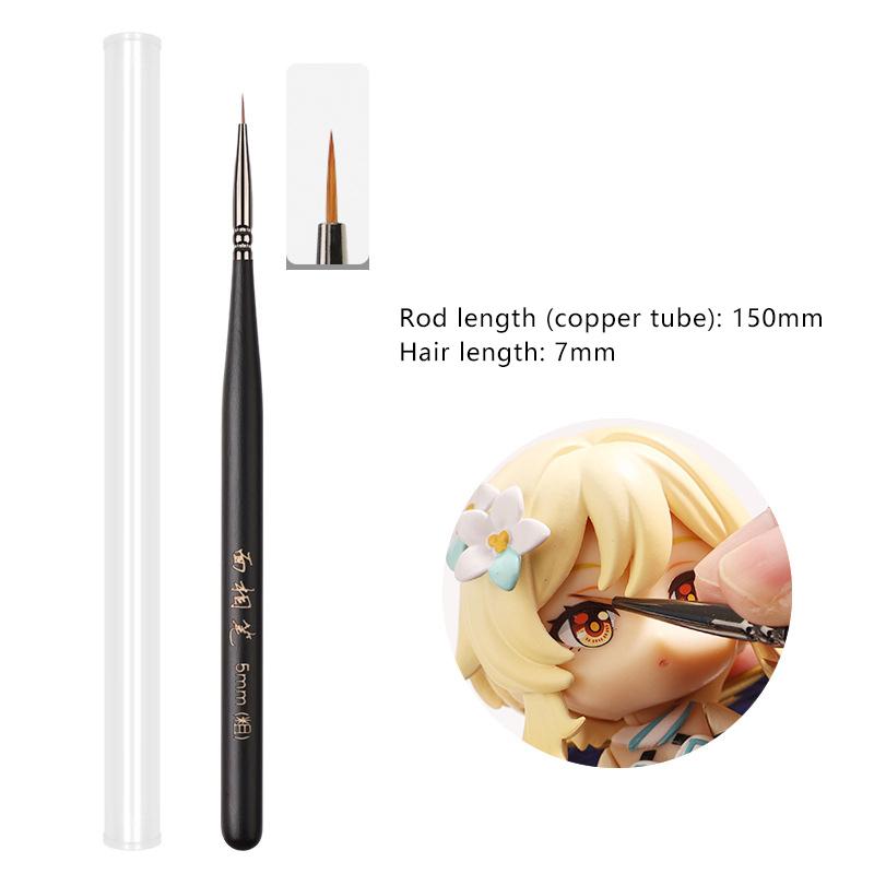 New #0 #1 Ultra-fine Modeling Brush Outline Pen For Model Hobby Coloring Script Liner Brushes Coloring Script Liner Brushes