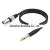 TRS 6.35mm Male To XLR Male Mixer Microphone Speaker Audio Cable
