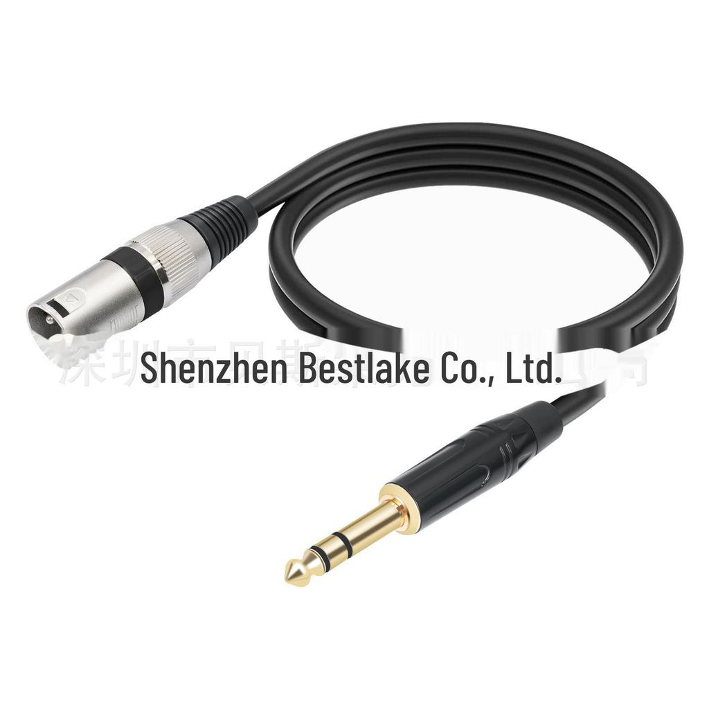 TRS 6.35mm Male To XLR Male Mixer Microphone Speaker Audio Cable