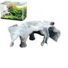 Fish Hideouts For Aquarium Underground Tunnel Cave Breeding Shelter Landscape Decoration Alien Fish Shelter For Betta Cory fish