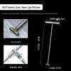 JNL Stainless Steel I-Beam Manhole Cover Hook