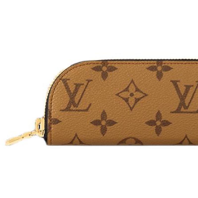 Louis Vuitton X Sun Yitian Collaboration Iconic Print Zippered Canvas Storage Bag Women bags Brown GI1112