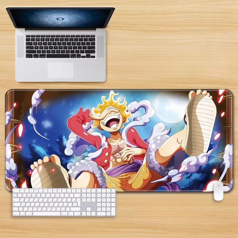 Anime Merchandise ONE PIECE Office Mouse Pad Oversized Boys Nautical King Animation Game Roronoa Zoro Computer Keyboard Cute Large Desktop Table Mat