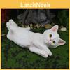 Figurine d'Animal Chat Mignon en Résine Pour Décoration d'Intérieur Cadeau Pour Enfants et Amis