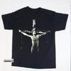 Layne Staley Jesus Christus Schweres Baumwoll-T-Shirt Schwarz Größe S 5XL