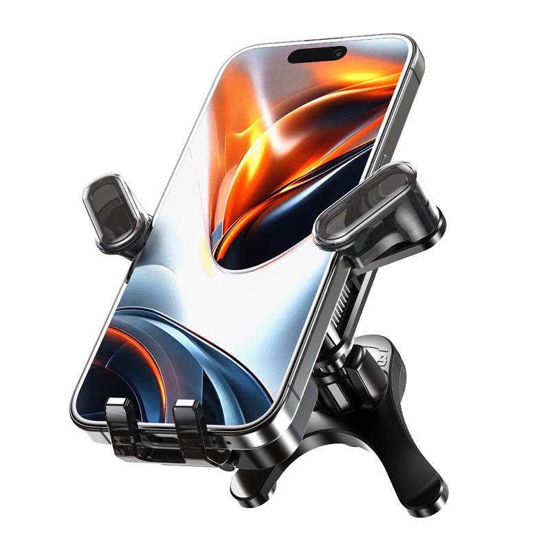 2026 Car Phone Holder with Cooling and Heat Dissipation, Air Vent Mount, Black Tech Navigation