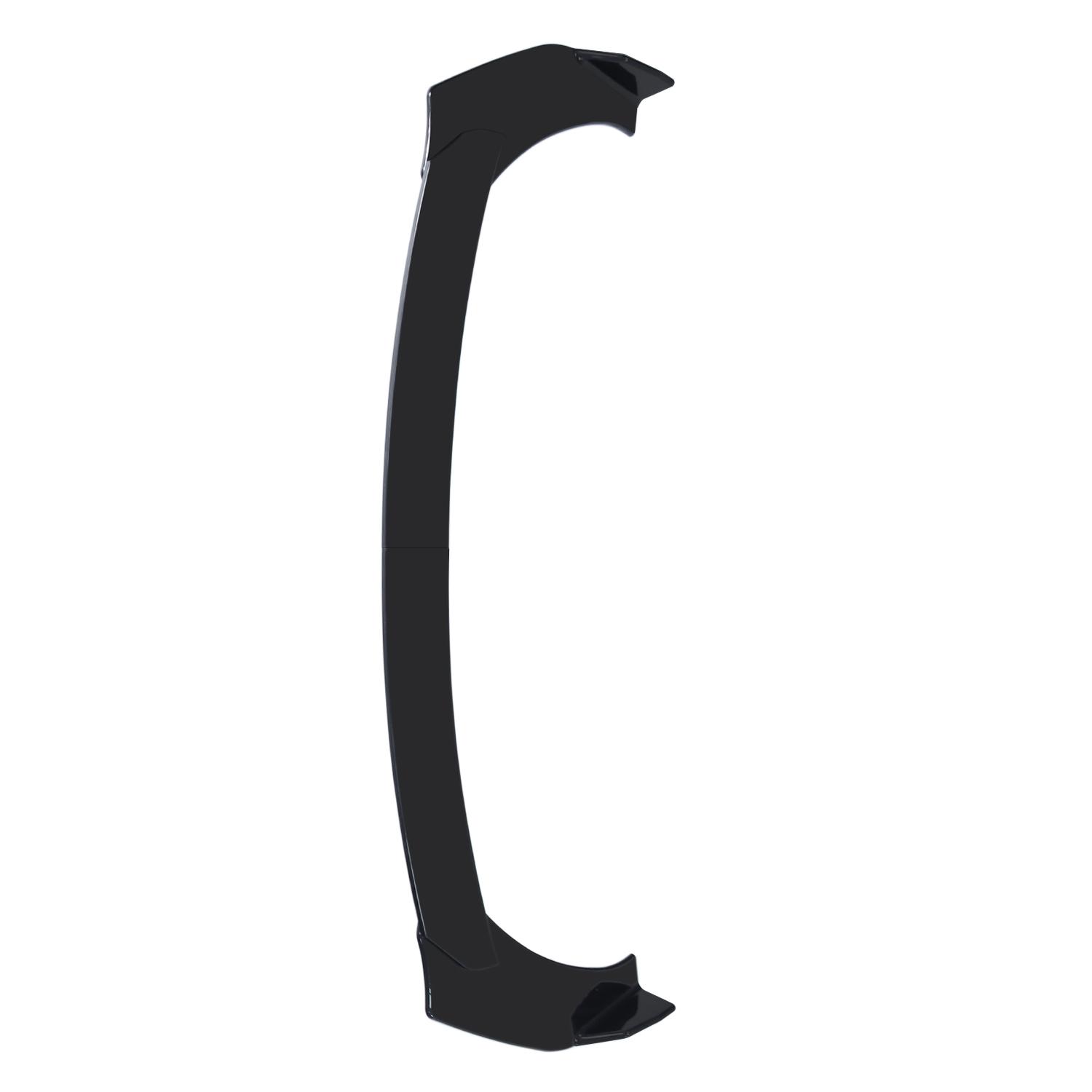 4pcs Front Chin Spoiler Body Kits Black ABS   Chin Spoiler Proof CorrosionResistant for Most Cars