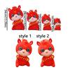 2026 Year of Horse Horse Stuffed Animal Chinese Style Plush Horse Doll  New Year Mascot