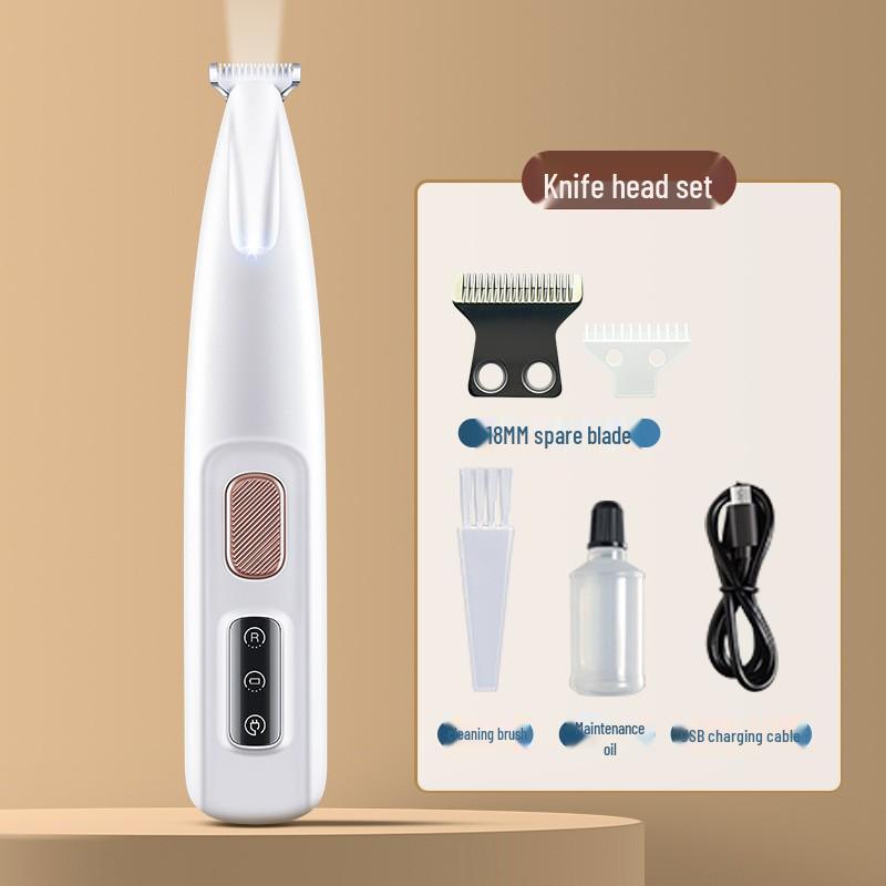 Electric Pet Paw Hair Trimmer for Cats and Dogs