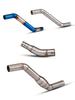 CFMOTO NK400/NK650 Stainless Steel Silencer Exhaust Pipe with Backpressure Drum.