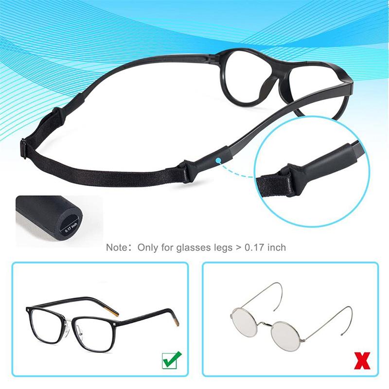 Sports Glasses Non-slip Rope Adjustable Glasses Rope Glasses Fixation Strap Glasses Feet Anti-dislodgement
