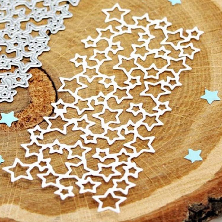 Hollowed Star Cutting Dies for Card Making Scrapbooking Paper Craft Carbon Steel Die Cut Metal Embossing Templates
