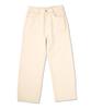 UNDEROFF Daily Basic Wide Cotton Pants Beige