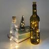 Waterproof Solar Cork String Lights - Copper Wire with 10 or 20 LEDs for Christmas & Wine Bottle Decor