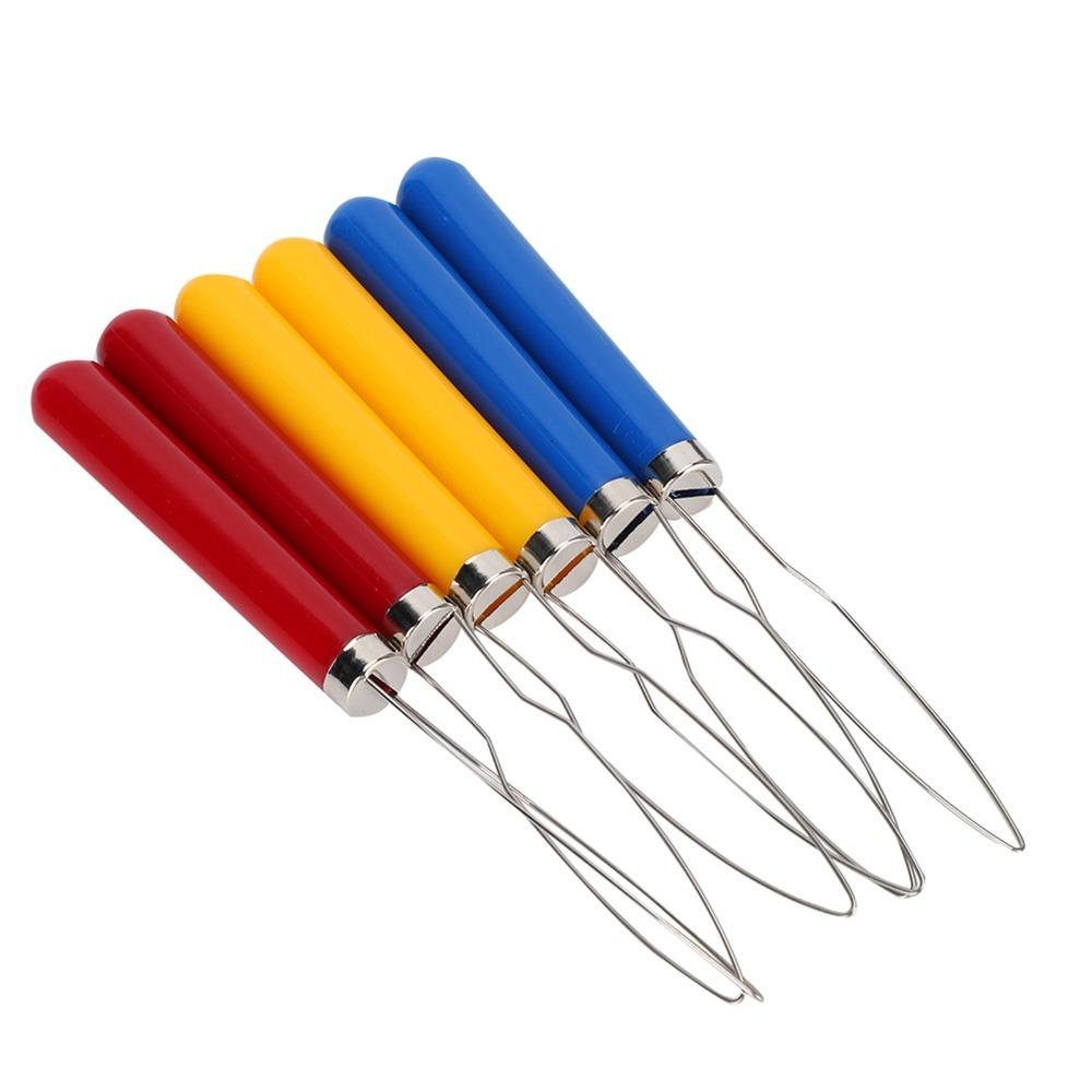 6pcs Random Colors Zipper Pull Assist Tool Comfort Grip Handle Button Assist Device Seniors Use