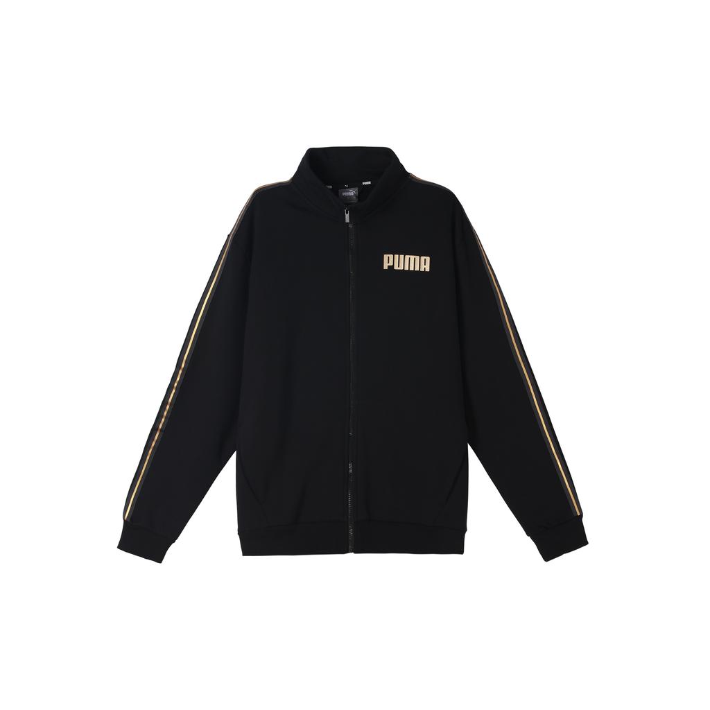 PUMA Jackets Men's Black Stand Collar Thickened Other 587138-01