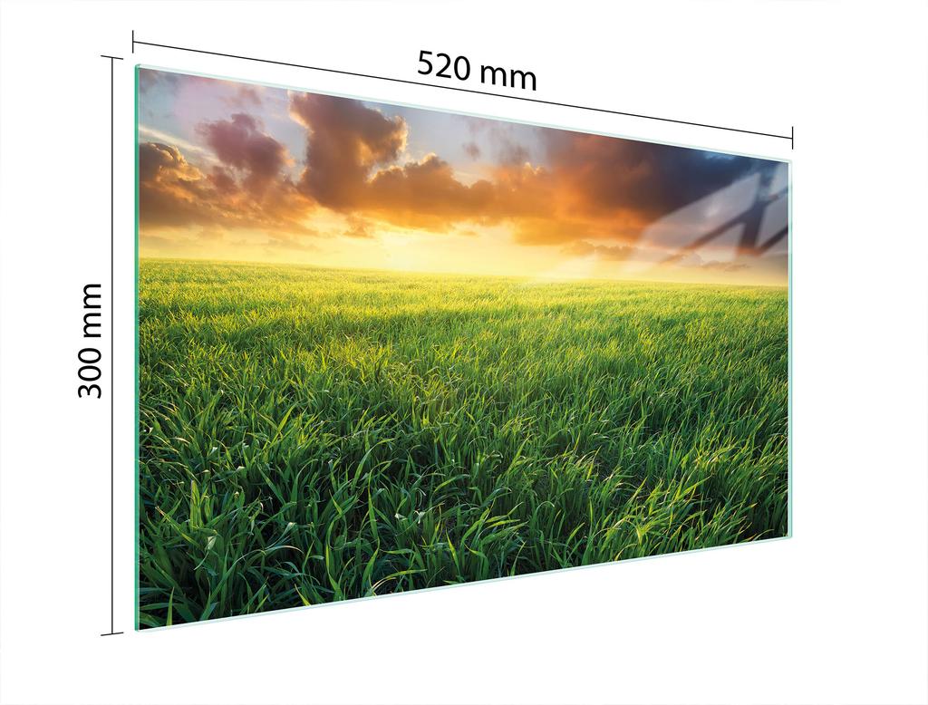 SZKLANA DESKA DO KROJENIA 52x30 WIDOK