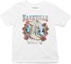 Tee Hunt Nashville TN The Music City Jugend Grafik Kurzarm T-Shirt