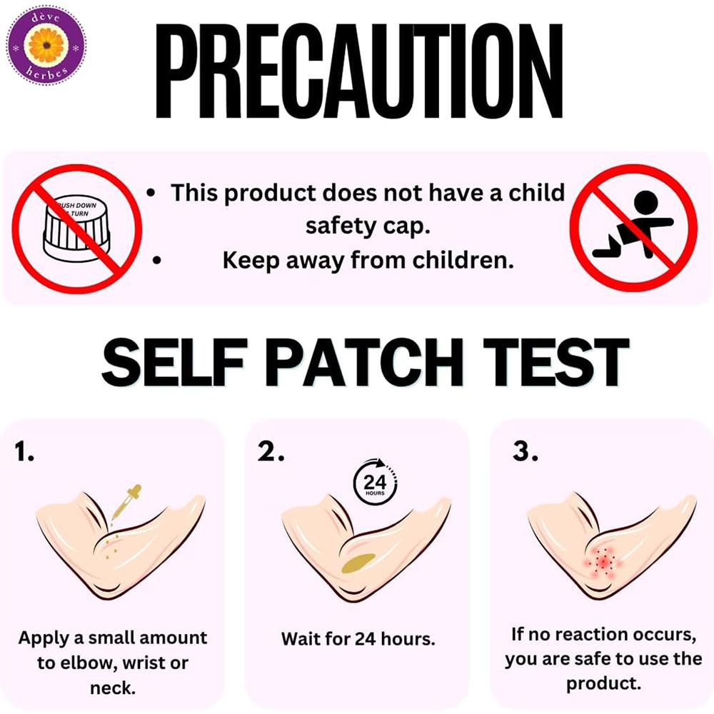 Deve Herbes Pure Vitamin E Oil 100% Natural Therapeutic Grade Steam Distilled for Aromatherapy & Wellness