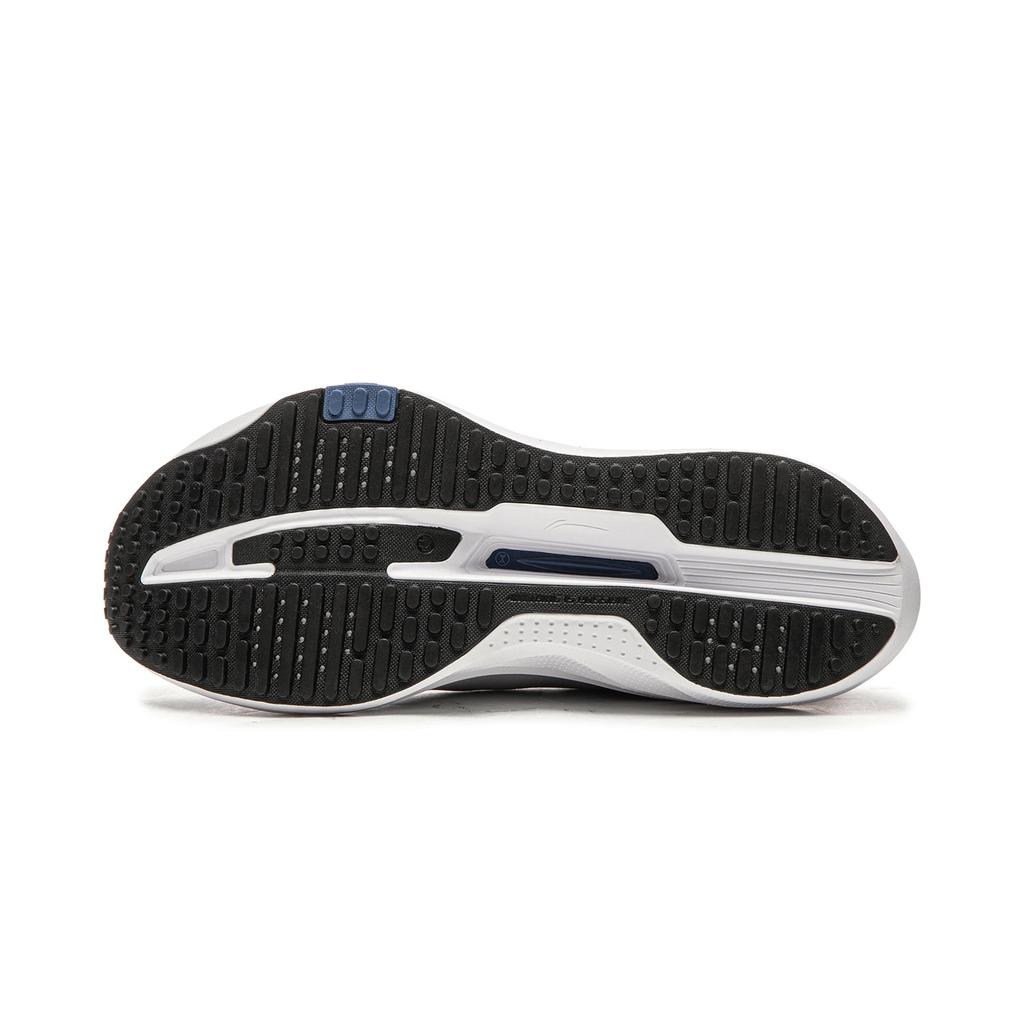 Li Ning Cushioning Low top Running Shoes Men's White Gray ARBW009-8