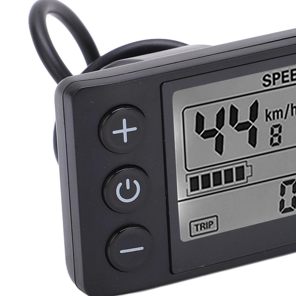 24V 36V 48V Electric Bike S866 LCD Display Meter Control Panel With Waterproof/SM Plug E-bike Parts