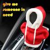 Christmas Car Gear Shift Sweater Cover: Warm, Dustproof, Festive Interior Decoration