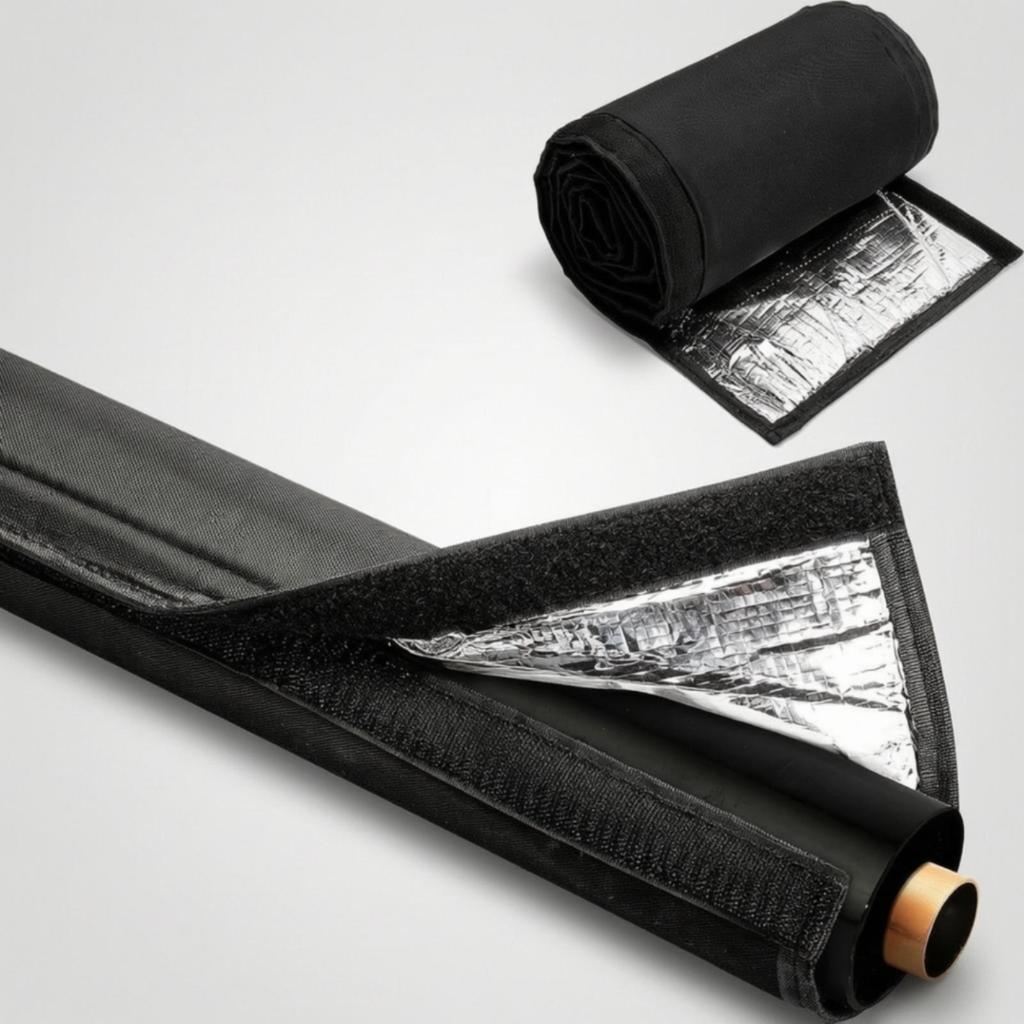 Air Conditioner Pipe Insulation Sleeve Insulated Heating and Cooling Insulating Wrap with