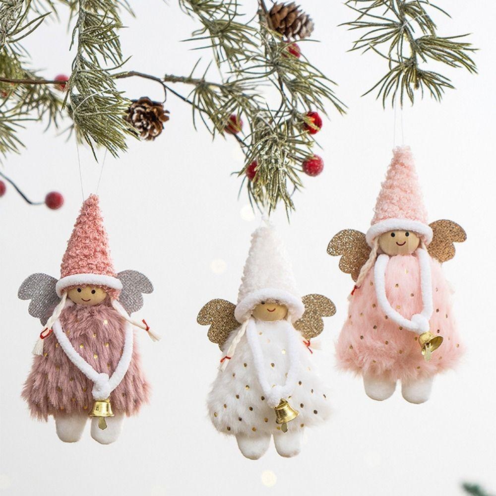 Elegant Christmas Hanging Girl Doll Creative Christmas Girl Dolls Ornaments  Home Decor