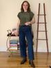 Womens Short Sleeve Ribbed Knit Pullover Crew Neck Summer Sweater Top