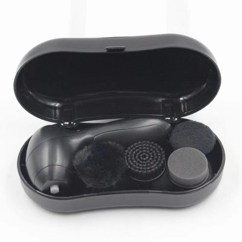 4-in-1 Portable Electric Shoe Polisher and Leather Care Kit