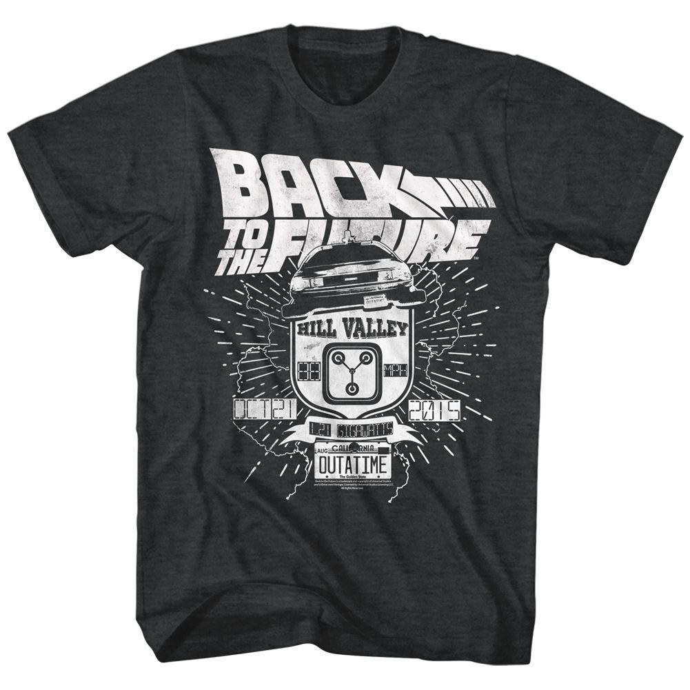 Back To The Future Delorean Movie Shirt M