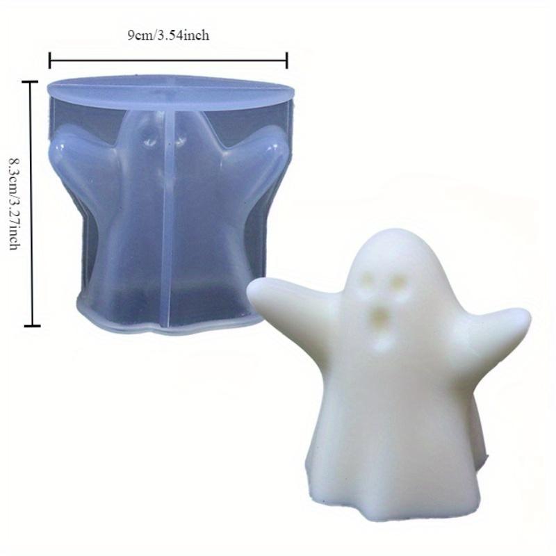 3D Ghost Silicone Candle Mold Multi Style Spectre Soap Resin Mould Plaster Festival Gift Halloween Decoration