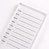 Pad Lash Grafting Stand Clear Eyelash Plate Lashes Glue Pallet Fake Eyelash Tray False Lash Tile