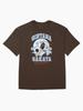 Gintama Dynamic Silver Hair Samurai Wave Circle Athletic Graphic Oversized Unisex T-Shirt