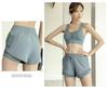 Women's High-Waisted Quick-Dry Yoga Shorts: 2-in-1 Running & Dance Fitness Outerwear
