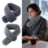 Heated Scarf 3-Level Vibration Massaging USB Heated Electric Neck Scarf For Cycling Skiing Running Camping Travel Men Teens