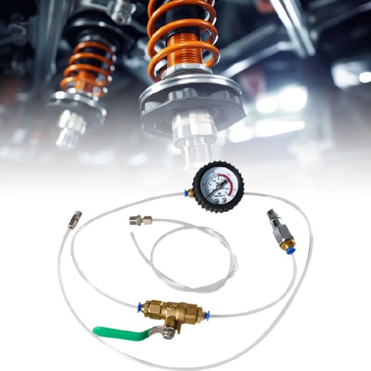 Automotive Air Suspension Leakage Detectors Digital Pressure Gauge Air Suspension Hose Line Pressure Leakage Test