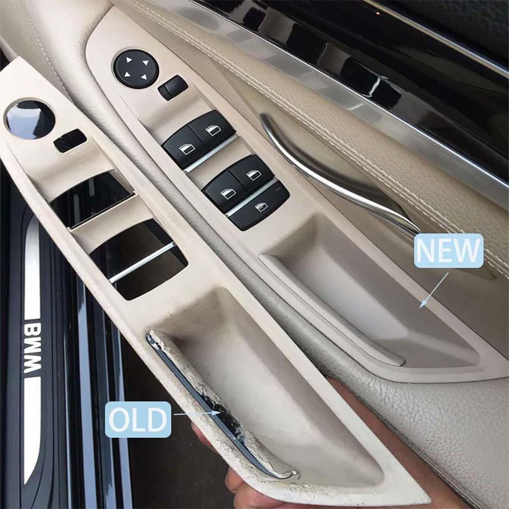 LHD RHD Driver Side Armrest Door Handle Panel Cover for BMW 5 Series F10 F11 F18 520 523 525 528 530 Black Beige Gray Red Brown