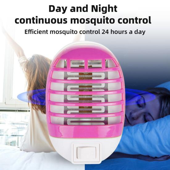 Mosquito Zapper with High Light Transmittance UV Light Large Coverage Plug-Play Safe to