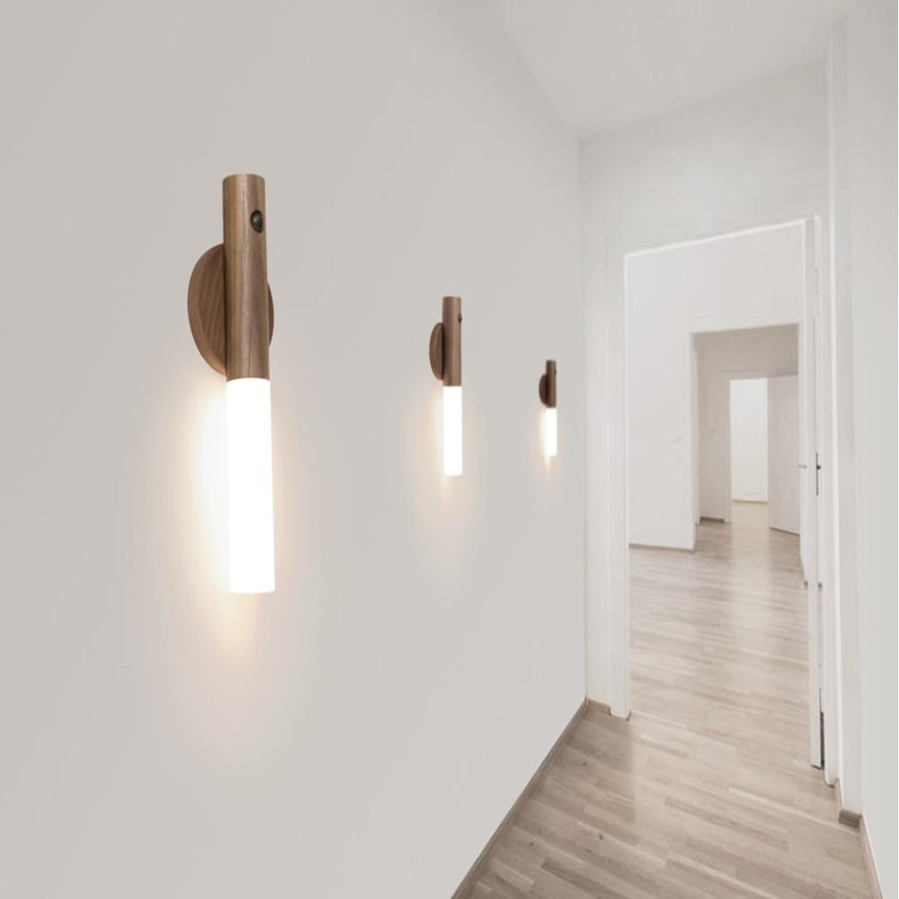 Rechargeable Handheld Move Night Light Magnetic Corridor Induction Wall Lamp  Corridor
